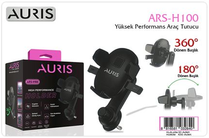 Auris H100 Araç İçi Tel.Tutucu